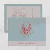 Vloerbloemen - Briefkaart / RSVP / Uitnodigingen (Voorkant / Achterkant)