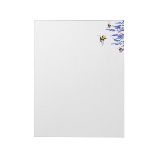 Vloerbloemen en Notitieblok van bijen (Linkerzijde)
