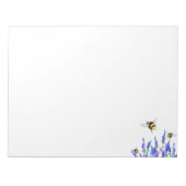 Vloerbloemen en Notitieblok van bijen (Voorkant)