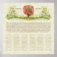 Vloerboomdruk Quaker Weddenschap Certificaat