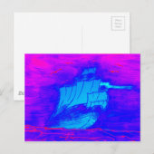 vloerboot 1 briefkaart (Voorkant / Achterkant)