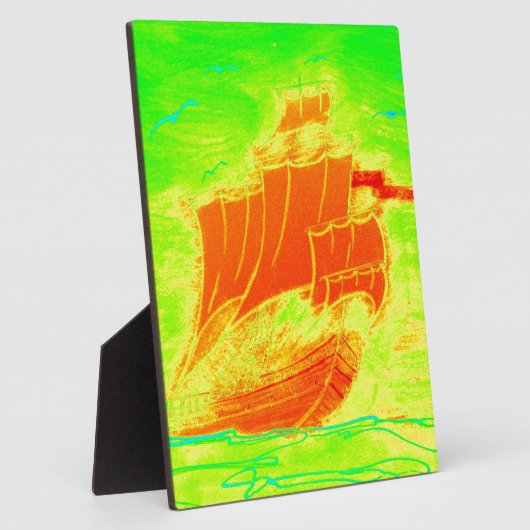 vloerboot fotoplaat (Zijkant)