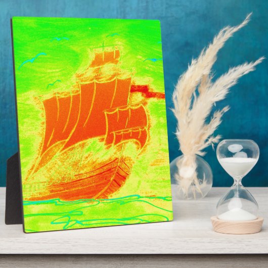 vloerboot fotoplaat (Zijkant)