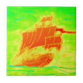 vloerboot tegeltje (Voorkant)