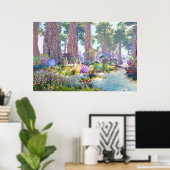 Vloerbos Poster (Thuiskantoor)