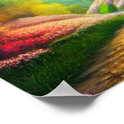 Vloerbos Poster (Hoek)