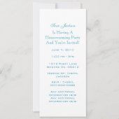 Vloerbouquet Housewarming Party uitnodigingen (Voorkant)