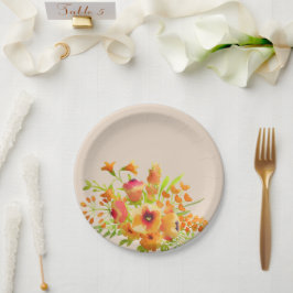 Vloerbunch Papieren Bordje