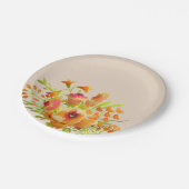 Vloerbunch Papieren Bordje (Gekanteld)