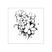 Vloerbunch Rubberstempel (Afrduk)