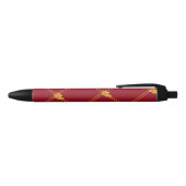 Vloercadeau Zwarte Inkt Pen (Bovenkant)