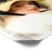  Vloerdame. Poster (Hoek)