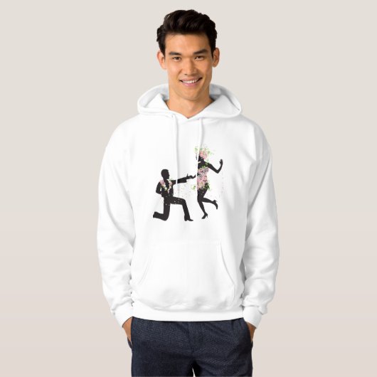 Vloerdansers Hoodie (Voorkant volledig)