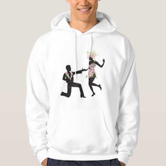 Vloerdansers Hoodie (Voorkant)