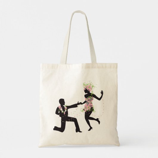 Vloerdansers Tote Bag (Achterkant)