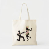 Vloerdansers Tote Bag (Voorkant)