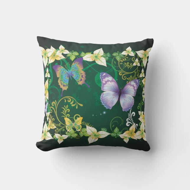 Vloerdecor 4-piloot kussen (Voorkant)