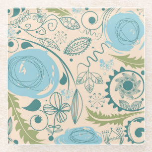 Vloerdoppen Glazen Onderzetter