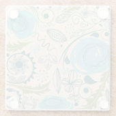 Vloerdoppen Glazen Onderzetter (Achterkant)