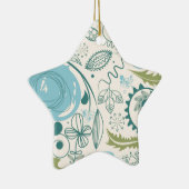 Vloerdoppen Keramisch Ornament (Rechts)