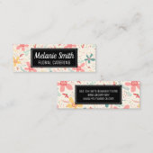 Vloerdoppen Mini Visitekaartje (Voorkant / Achterkant)