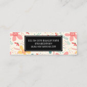 Vloerdoppen Mini Visitekaartje (Achterkant)