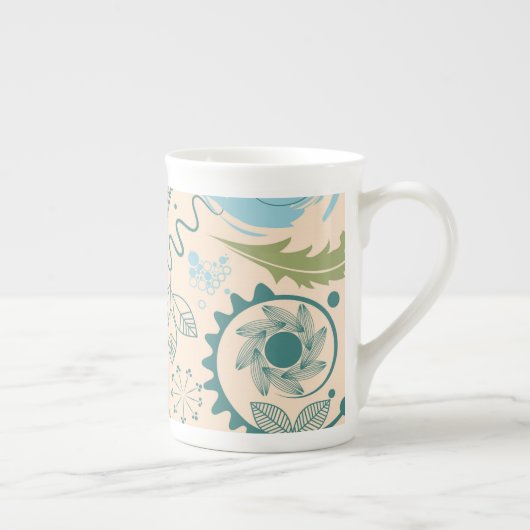 Vloerdoppen Porselein Kop (Rechts)