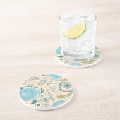 Vloerdoppen Zandsteen Onderzetter (Zijkant)