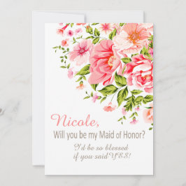 Vloerdouche word je mijn dienstmeisje? | Roze Kaart