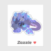 Vloerdraak Sticker (Vel)