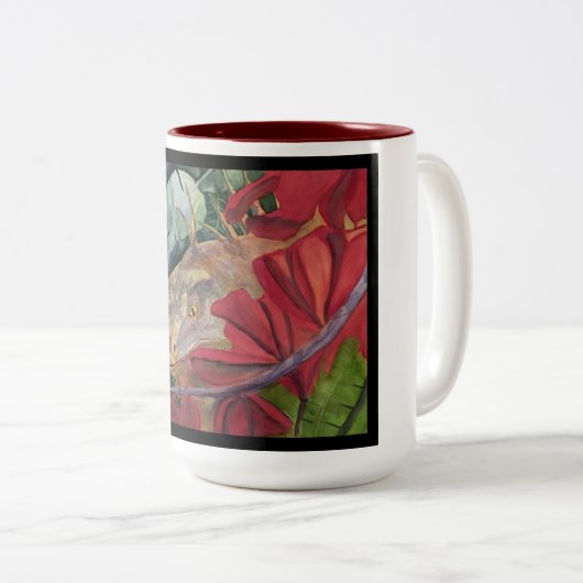 Vloerdragon Iguana Mok (Voorkant rechts)