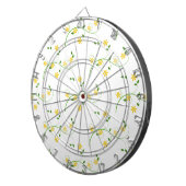 Vloeren en bloemen dartbord (Voorkant Rechts)