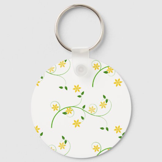 Vloeren en bloemen sleutelhanger (Voorkant)