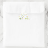 Vloeren en bloemen sticker (Tas)
