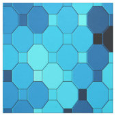 Vloeren in blauw... stof (Swatch)