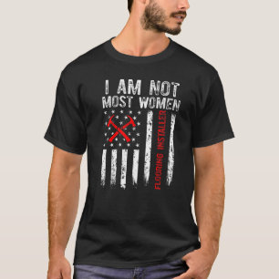 Vloeren Installateur Aannemer Vloer Installatie _ T-shirt