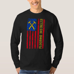 Vloeren Installateur Aannemer Vloer Installatie _ T-shirt