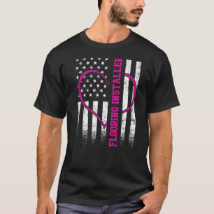 Vloeren Installateur Aannemer Vloer Installatie _ T-shirt