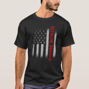 Vloeren Installateur Aannemer Vloer Installatie _ T-shirt
