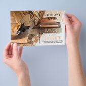 Vloeren van tegel voor handyman Construction Flyer (Hand)