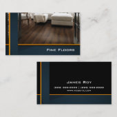 Vloeren, Visitekaartje voor de bouw (Voorkant / Achterkant)