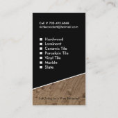 Vloeren - Visitekaartjes (Achterkant)