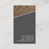 Vloeren - Visitekaartjes (Achterkant)