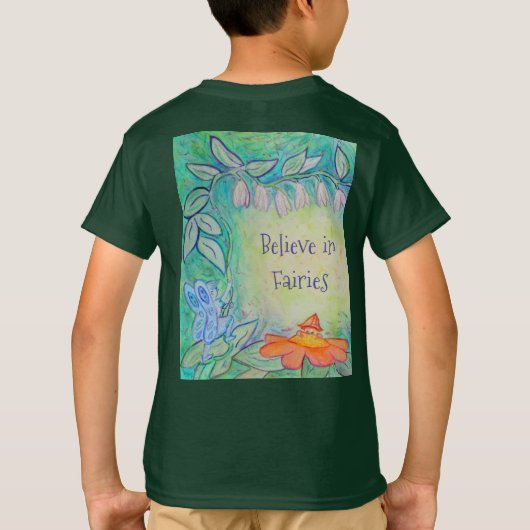 Vloerfeesten Tuinkunst Aangepaste T-Hemden T-shirt (Achterkant)