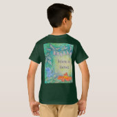 Vloerfeesten Tuinkunst Aangepaste T-Hemden T-shirt (Achterkant volledig)