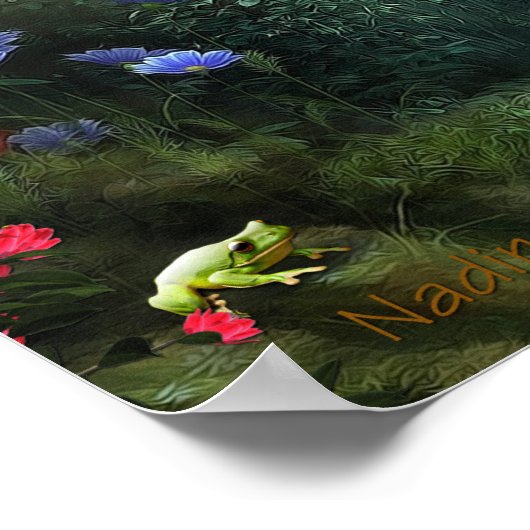 Vloerflauwvallen Poster (Hoek)