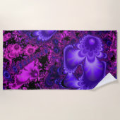 Vloerfractal Beach Towel Strandlaken (Voorkant)