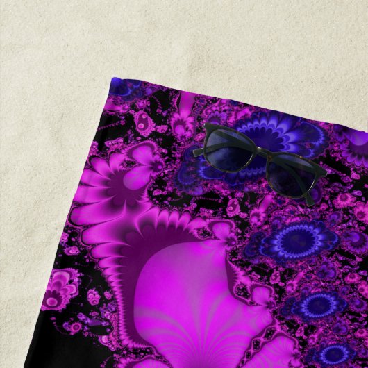 Vloerfractal Beach Towel Strandlaken (In situ)