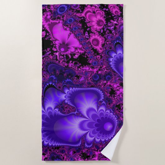 Vloerfractal Beach Towel Strandlaken (Voorkant)