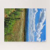 Vloergebied en bergen legpuzzel (Horizontaal)